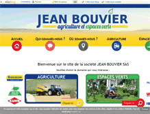 Tablet Screenshot of jean-bouvier.com